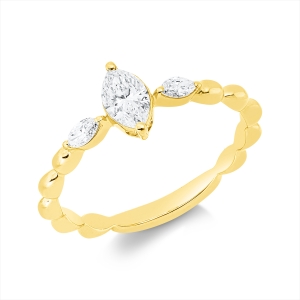 Ring 18 kt GG