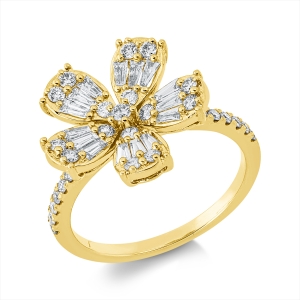 Ring 18 kt GG Blume