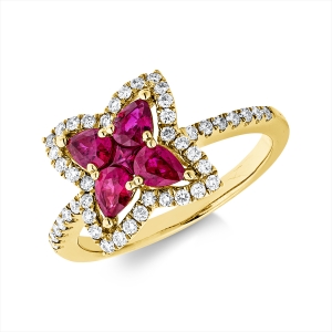 Ring 14 kt GG