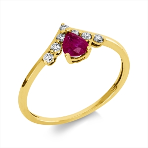 Ring 18 kt GG