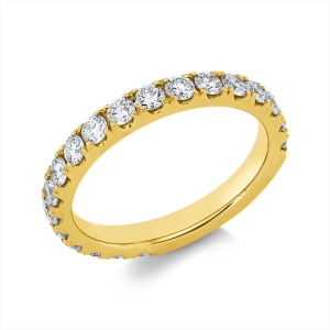 Infinity Memoire Ring  18kt Gelbgold mit 0,80ct Diamanten