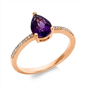 Ring 3er-Krappe 18 kt RG