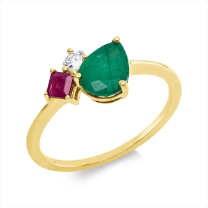 Ring 18 kt GG
