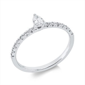 Ring 3er-Krappe 18 kt WG
