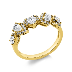 Ring 18 kt GG