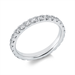 Infinity Memoire Ring  18kt Weißgold mit 1,08ct Diamanten