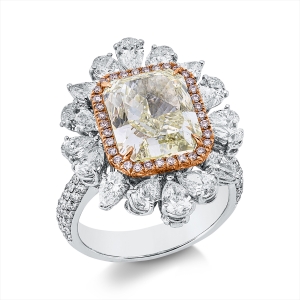 Ring 18 kt WG+RG, GIA 5516446655