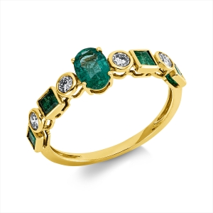 Ring 18 kt GG