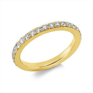 Infinity Memoire Ring  18kt Gelbgold mit 1,00ct Diamanten