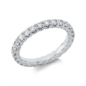 Infinity Memoire Ring  18kt Gelbgold mit 1,41ct Diamanten