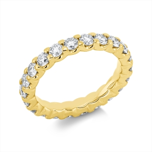 Infinity Memoire Ring  18kt Gelbgold mit 2,10ct Diamanten