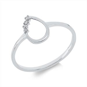 Ring 18 kt GG Tropfen