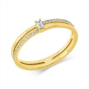 Ring 18 kt GG
