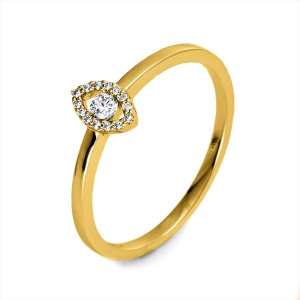 Ring 18 kt GG