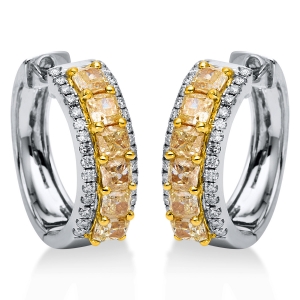 Creolen 18 kt WG+GG