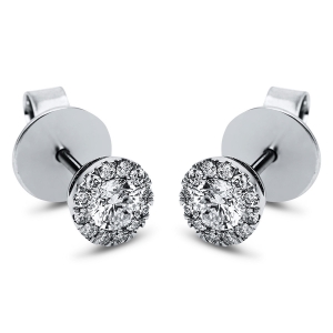 Ohrstecker 14 kt WG