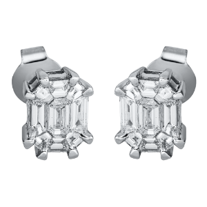 Ohrstecker 18 kt WG
