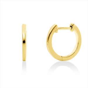 Creolen  14kt Gelbgold mit 0,00ct Diamanten