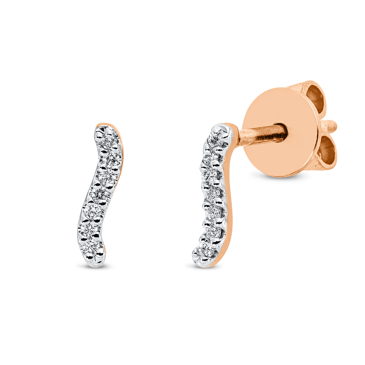 Ohrstecker 18 kt RG