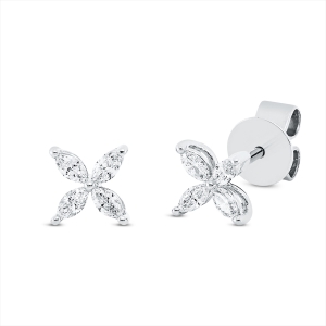 Ohrstecker 18 kt WG