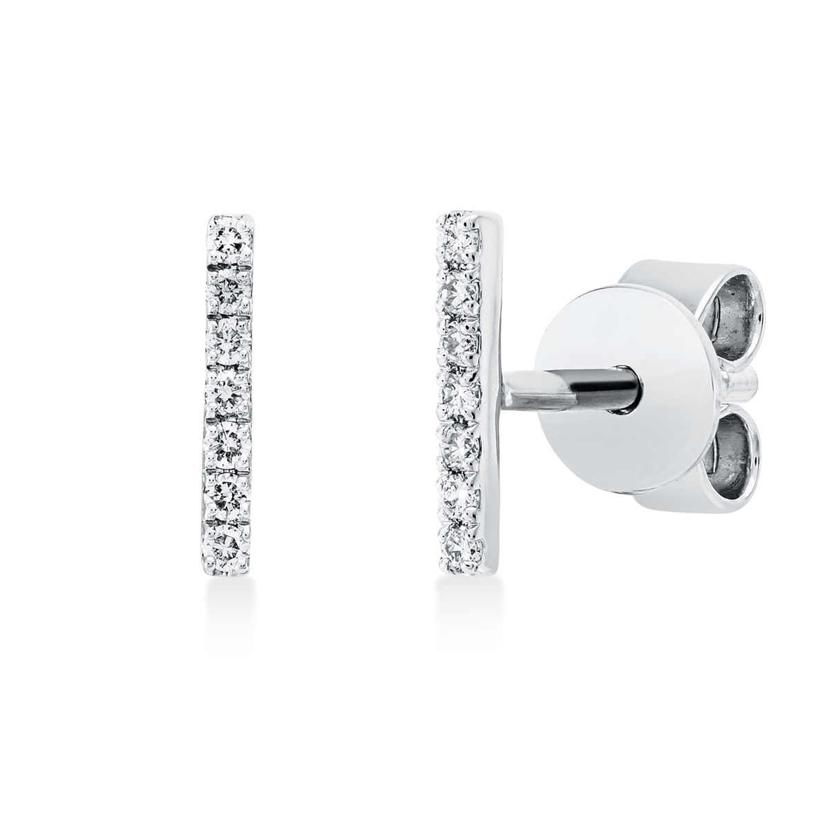 Ohrstecker 18 kt WG