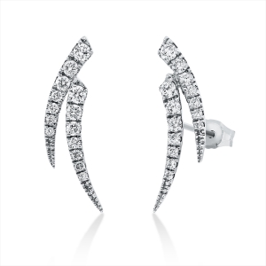 Ohrstecker 18 kt WG