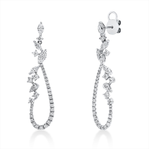 Ohrschmuck 18 kt WG