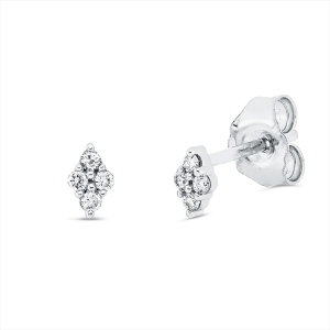 Ohrstecker 18 kt WG