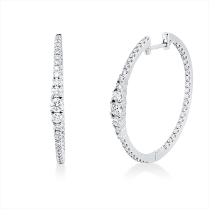 Creolen 18 kt WG