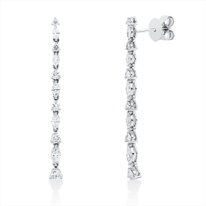Ohrschmuck 18 kt WG