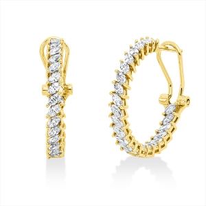 Creolen 18 kt GG