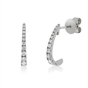 Ohrstecker 18 kt WG