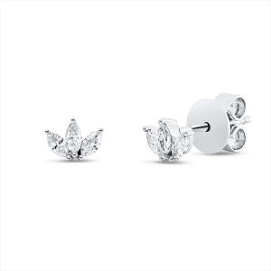 Ohrstecker 18 kt WG