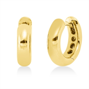 Creolen  18kt Gelbgold mit 0,00ct Diamanten
