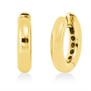 Creolen  18kt Gelbgold mit 0,00ct Diamanten