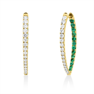 Creolen 18 kt GG