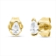 Solitaire Ohrstecker  18kt Gelbgold mit 0,21ct Diamanten