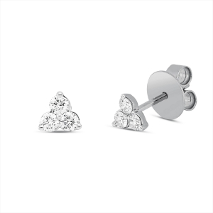 Ohrstecker 18 kt WG
