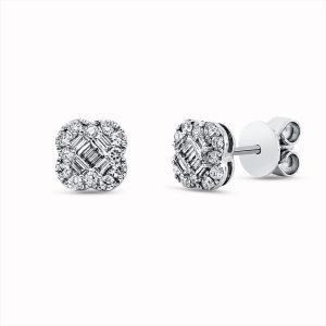 Ohrstecker 18 kt WG