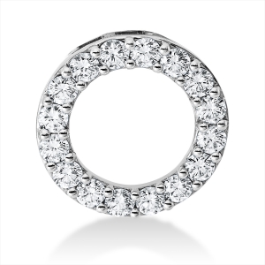 Anhänger 18 kt WG Kreis