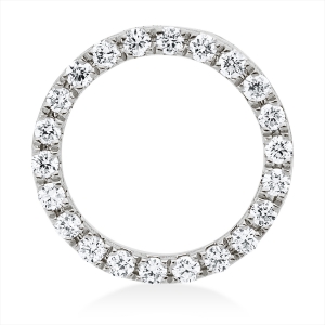 Anhänger 18 kt GG Kreis