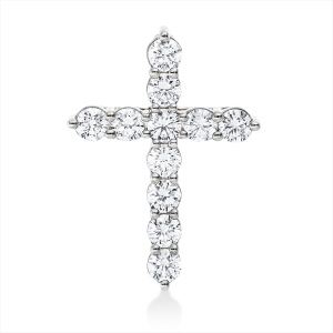 Anhänger 18 kt WG Kreuz