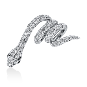 Anhänger 18 kt WG Schlange