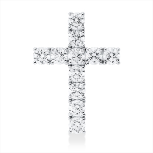 Anhänger 18 kt WG Kreuz