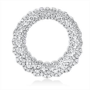 Anhänger 18 kt WG Kreis