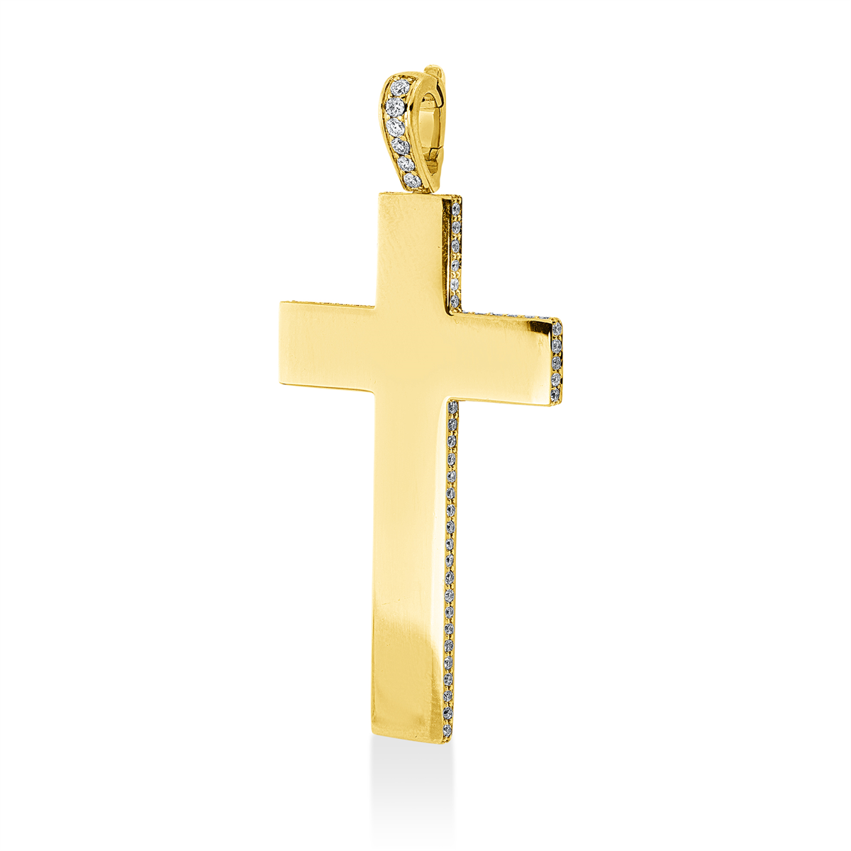 Anhänger 18 kt GG Kreuz