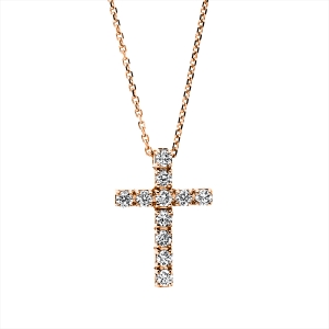 Collier 18 kt RG