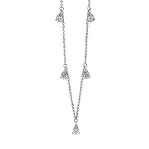 Collier 18 kt GG, mit ZÖ 42 cm