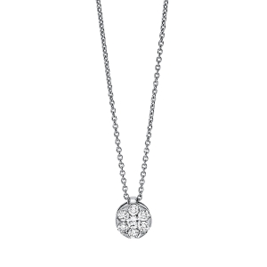 Collier 18 kt GG, mit ZÖ 42 cm