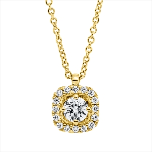 Collier 18 kt GG, mit ZÖ 41 cm + 39,5 cm